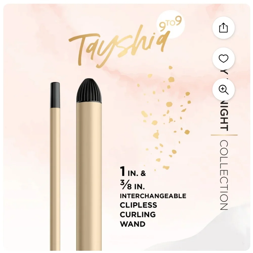Conair Gold Curling Wand Set Tayshia Customized Waves